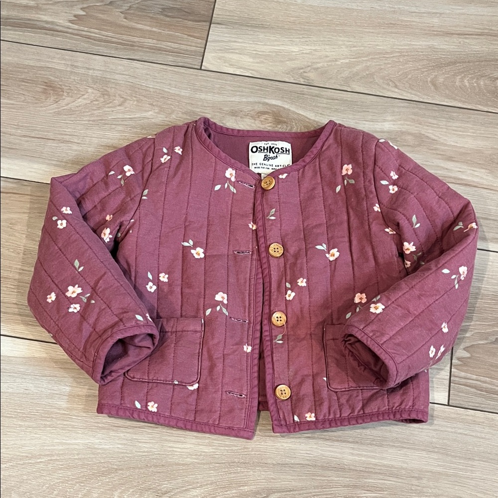 OshKosh B'gosh Quilted Floral Jacket